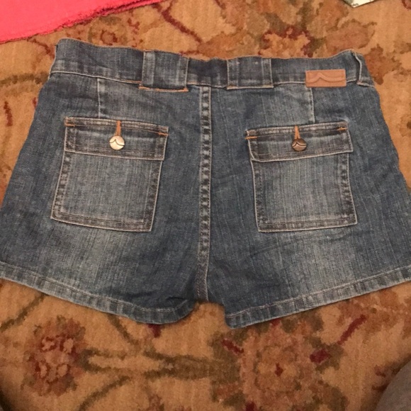 Y2K American Eagle jean Skirt Aeropostale shorts lot - Picture 3 of 7